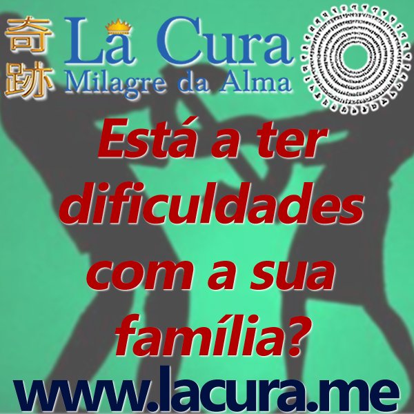 1 Esta a ter dificuldades com a sua familia